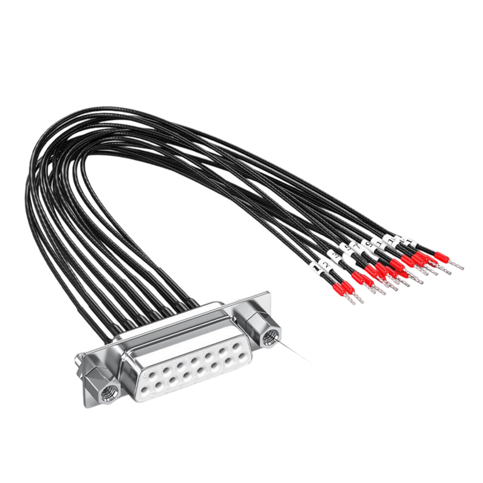 Industrial Db15 Db25 Connection Cable Panel-2M Db15 Female 7704001114140