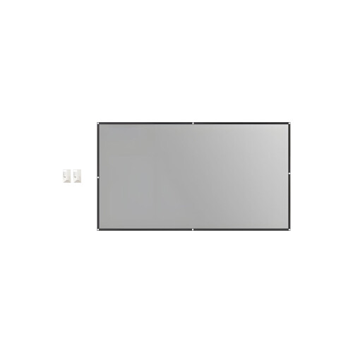 Multipurpose Metal Projection Screen 16:9 Black Frame-84 inch