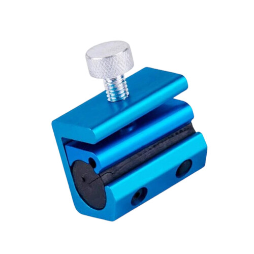 Motorcycle Twin Clamp Single Cable Line Oiler Lubricator-Blauw