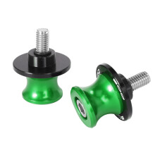 2Pcs Motorcycle Maintenance Lift Screws Lightweight Stand-Green