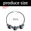 Trendige Retro-inspirierte schwarze-Antikes Silber 4