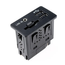 Hoogwaardige USB-hulppoort voor voertuigen zorgt voor een