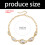 Collier ovale classique d'inspiration antique, léger-blanc nacré 4