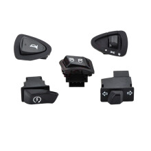 5Pcs Motorcycle Button Switches Set Head Light Horn Dimmer-A