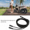 Cable E-Bike dividido 1 a 2, de 155 cm, impermeable, color 12