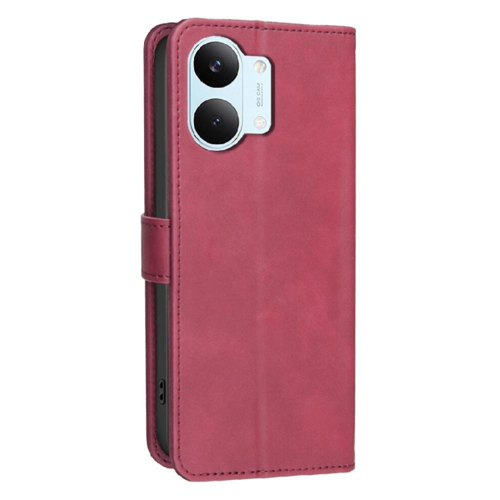 Wallet Case For Xiaomi Redmi Tubo5 Max- Kickstand, Rfid Blocking, 3 Card Slots, Shockproof Tpu, Magnetic Convenient Kickstand Drop Protection Rfid 764563798889