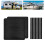 Foldable RVs Roof Vent Shade With Sticker Straps Skylight Window 7
