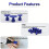 12pcs Dents Repair Tool Puller Sheet Automotive-Middle 7