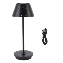 Lampă de birou LED Retro Iron Touch, lumină de masă fără fir, reglabilă, cu lumină tactilă