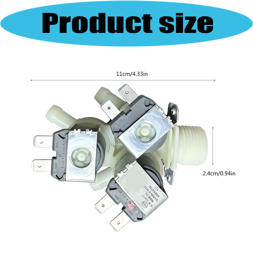 5220FR2075L Washing Machine Cold Water Inlet Adapter Quick 2
