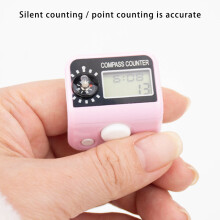 Digitaler Tally-Clicker-Fingerzähler für Sporttraining und-Lila