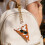 Creative Leather Pizza Key Holder Vibranting Color Great For Car 2