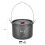 Tourist Cooking Pot with Lid, 4L Capacity 3