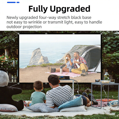 Large 160 Degree Viewing Angle Projector Screen-100 inch 1