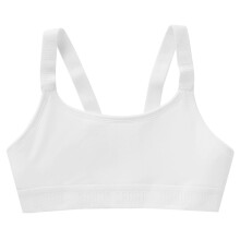 (10-12) Bonds Girls Kids Sports Performance Stretchy Pullover Activewear Crop Top Bra UY6H1A
