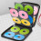 Robuust mediaboek met 320 items, waterdicht PU-materiaal en 4