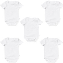 (2) Bonds 5 Packs Baby Infant Wonderbodies Short Sleeve Bodysuit Wondersuit 0000-2 BY4TA