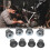 Long Lasting Control Arm Bushing Kit 8Pcs For SUV 90 95 Series 2