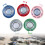 Haut-parleur de remplacement multicolore pour haut-parleur-Rouge 3