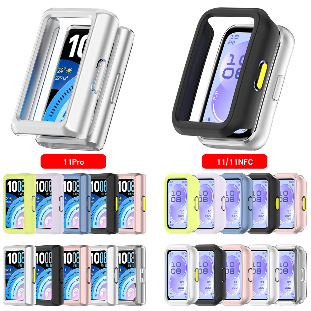Hollow Out Smartwatch Cover With Semi-Clear 11Pro Or 11Pronfc 7704001115420