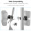 Multipurpose V Mount Adapter Clamp V-Lock Battery Clamp Aluminum 2
