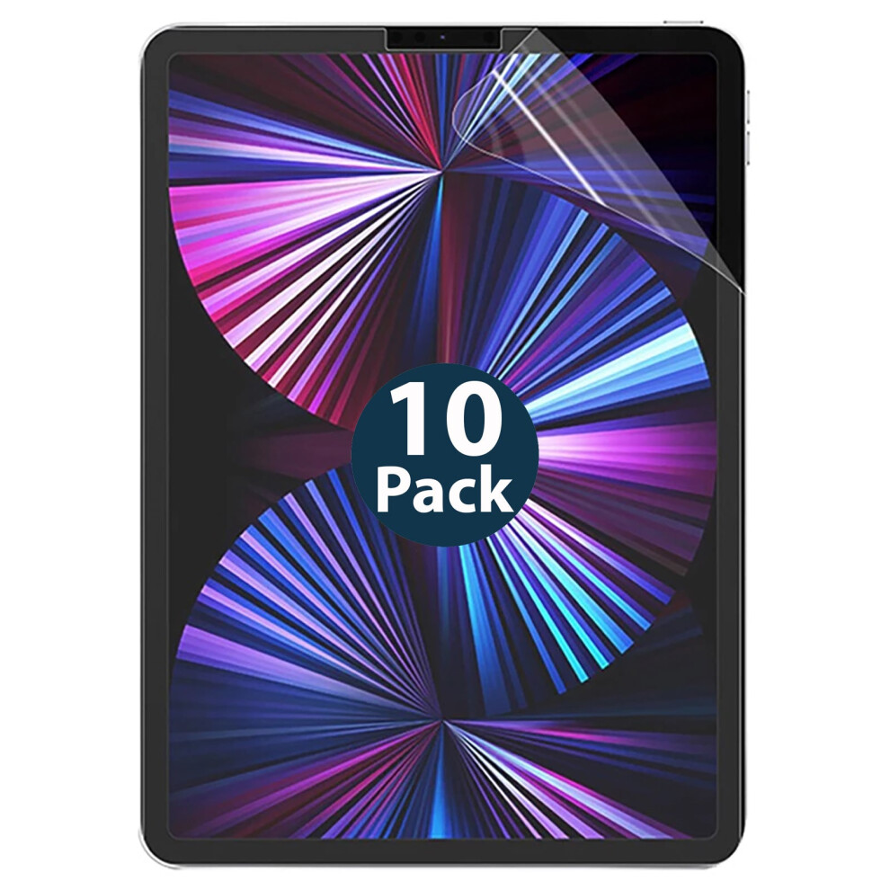 10X Soft Pet Film Screen Protector For Apple Ipad Pro 12.9'' 6Th Gen 2022 Bulk 9360159009264