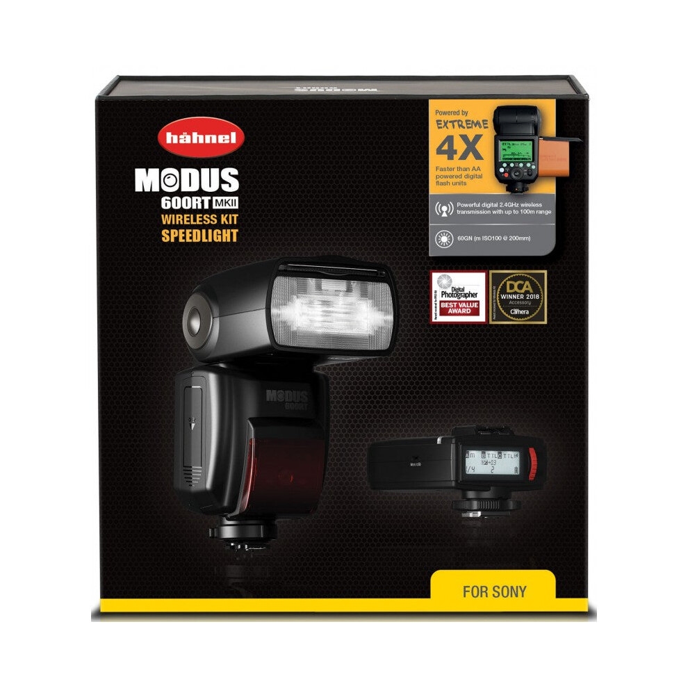 (For Sony) Hahnel Modus 600Rt Mkii Speedlight Wireless Camera Flash Kit 5099113052322