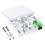 Standard 86mm Fiber Opt Wall Box ABS-S C A PC flange single 1