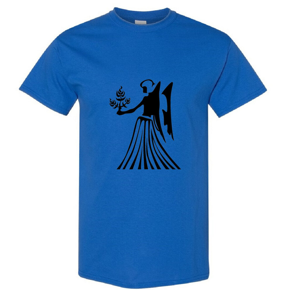 Gildan (, 3XL) Virgo Goddess Zodiac Horoscope Astrological Sign Men T Shirt Tee Top White
