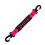 Strong Skates Handle Nylon Strap Lightweight for-rose red 1
