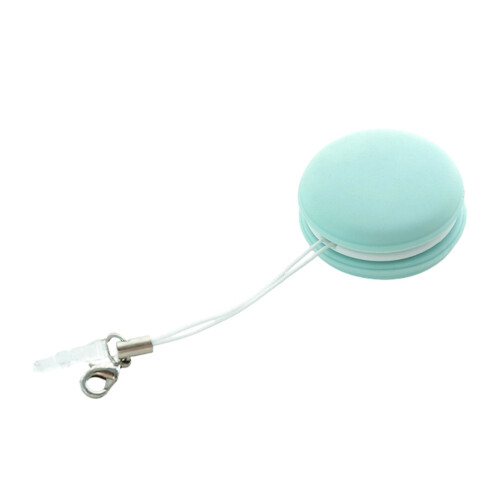 Portable Hanging Macaron Decor Cleaner for Smartphone-Green
