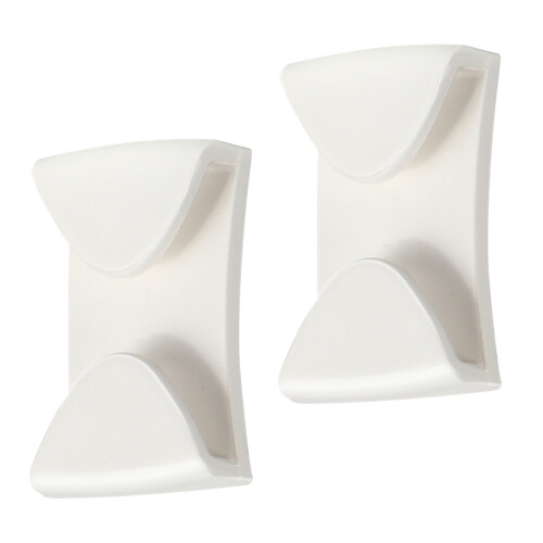 Goggles Clip for Quick Setups on Helmets Ensuring-White