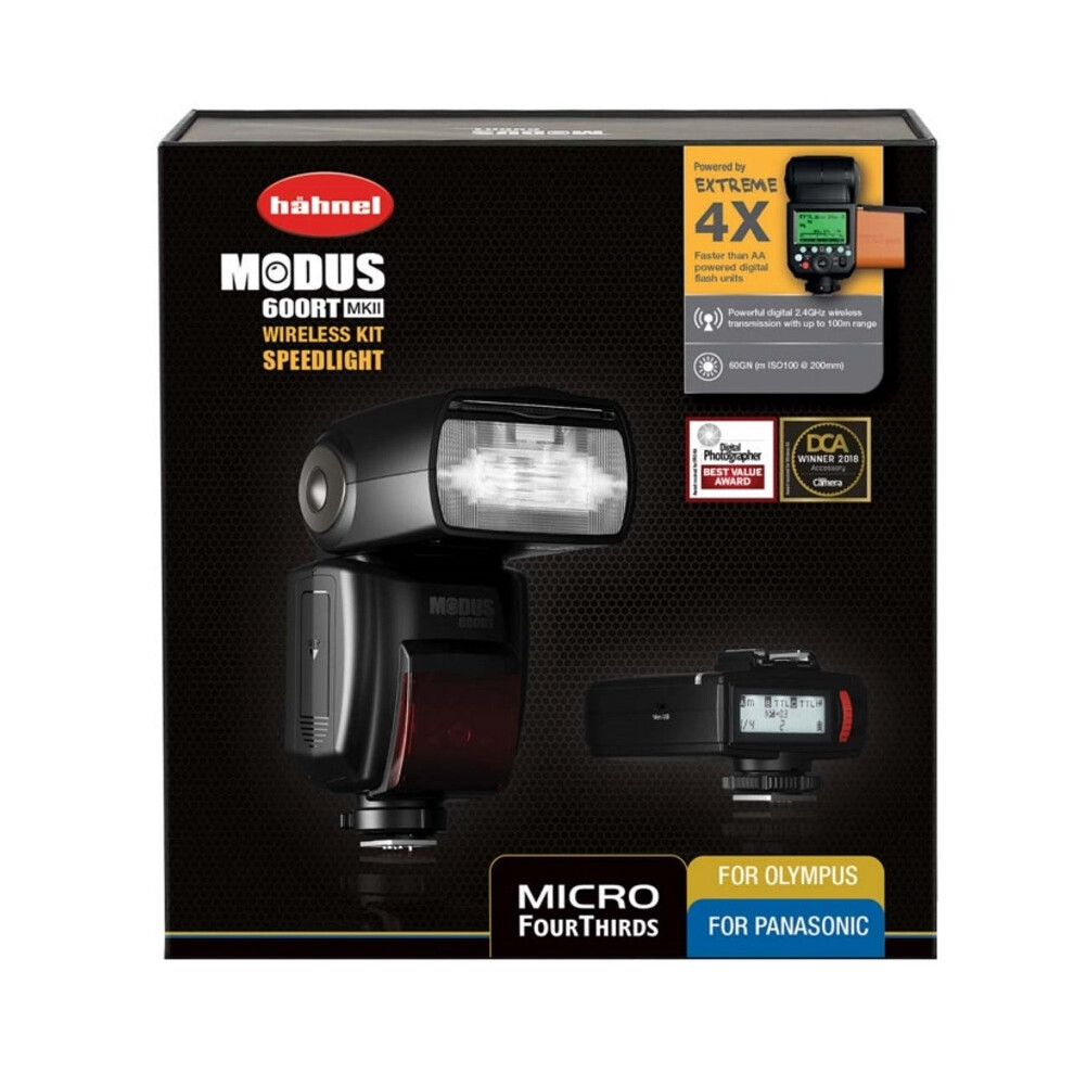 (For Mft) Hahnel Modus 600Rt Mkii Speedlight Wireless Camera Flash Kit 5099113051332