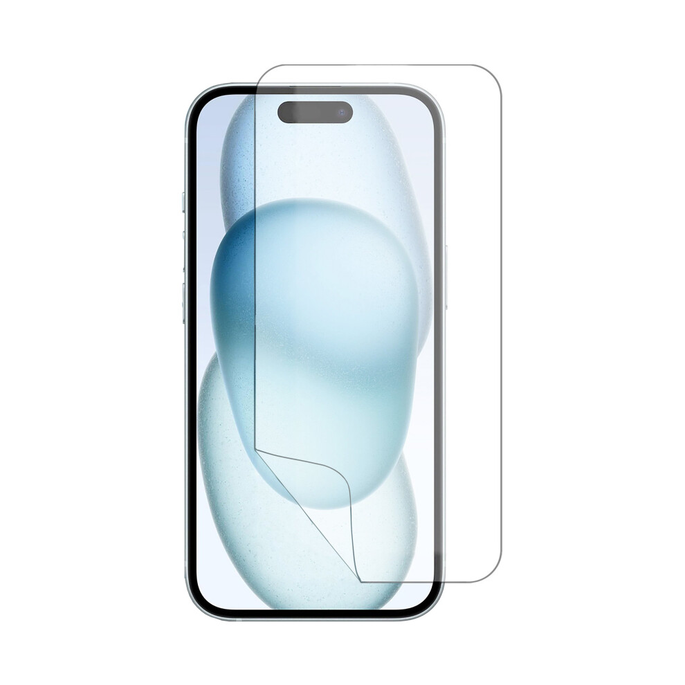 Soft Anti-Scratch Pet Film Screen Protector Guard For Apple Iphone 15 Plus Front 3147102052265
