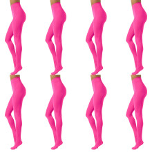 (Tall-Extra Tall) 8x Voodoo Totally Matte Tights 70 Denier Slimming Pantyhose Pink Women Stockings Fergalicious H31318 Leggings Bulk
