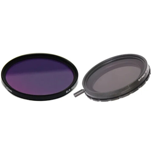 SLR Magic Camera Lens Variable ND II Filter 52mm and IRND Filter 62mm Set 1