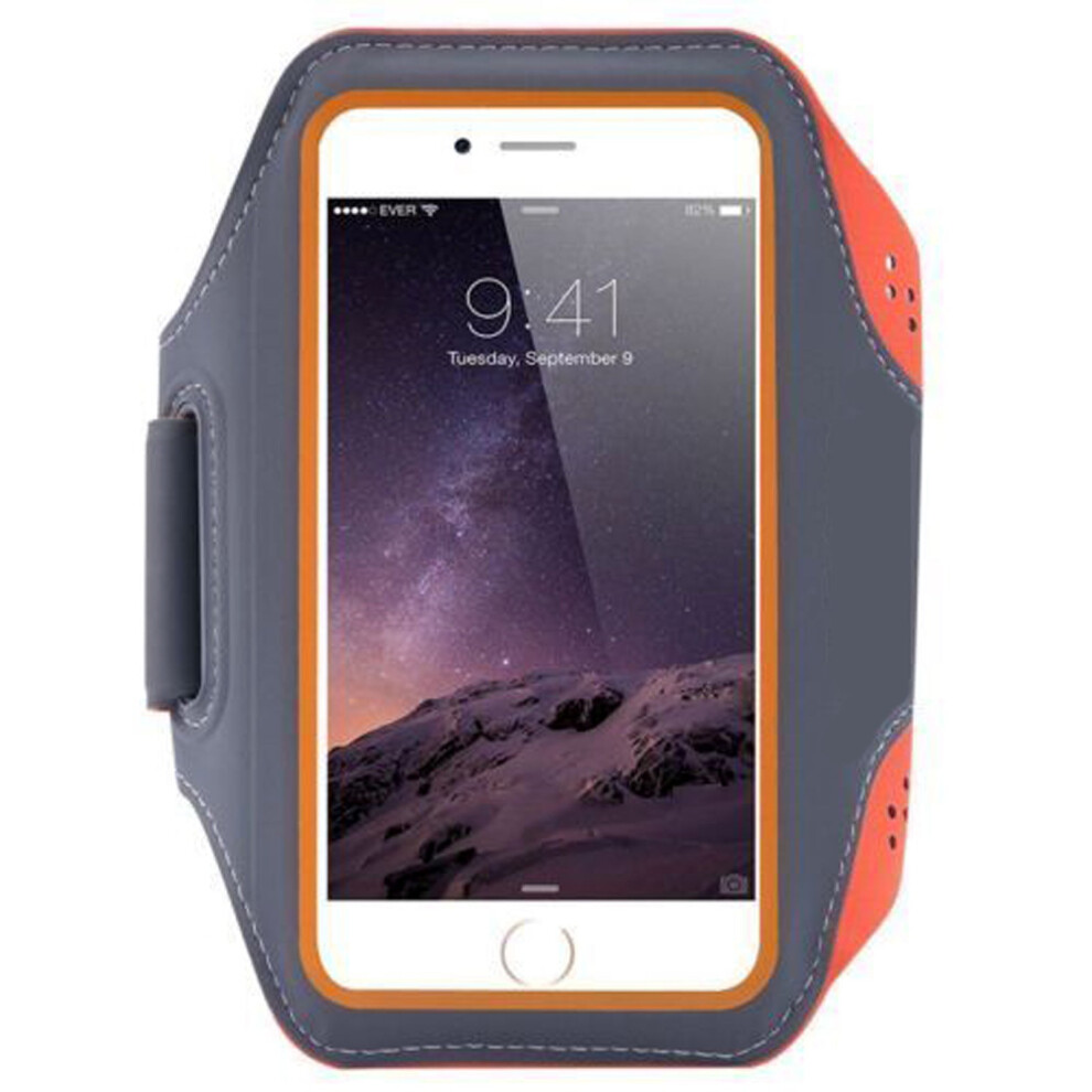 (Orange) Running Armband Phone Holder For Samsung Galaxy S24 24+ S25 S25+ Plus Ultra Arm Band Orange 3147102094777