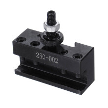 (250-002) Machifit 6-9" Cuniform GIB Lathe Swing Quick Change Turning Tool Post Kit Holder Boring for Woodworking / CNC