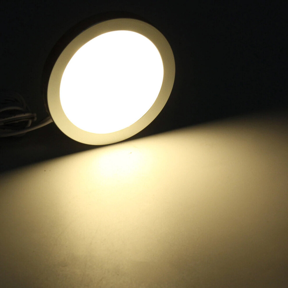 (Warm ) 12V Interior Led Spot Down Ceiling For Camper Van Caravan Motorhome Cabin Kitchen Cabinet Cupboard White/Light 3147102099222