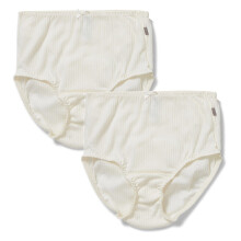 (Cream, 24- 26) 2 Pack Bonds Heroes Full Brief Womens Ladies Underwear Undies Panties WQKHW
