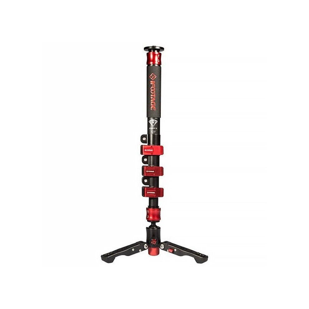 Ifootage Cobra 2 A120-Ii Aluminium Camera Monopod With Low Profile Tripod + Bag If-A120 6957615910580