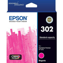 Epson 302 Magenta Ink Cartridge Toner C13T01W392 Genuine Original