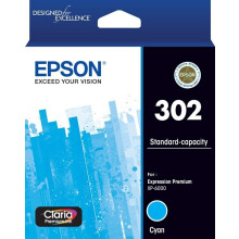 Epson 302 Cyan Ink Cartridge Toner C13T01W292 Genuine Original