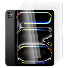 3x Tempered Glass Screen Protector for Apple iPad PRO 13'' M5 8th Gen 2025 2026 Bulk Guard