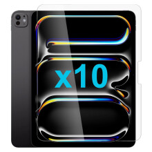 10 Pack Tempered Glass Screen Protector for Apple iPad PRO 13'' M5 8th Gen 2025 2026 Bulk Guard