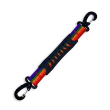 Kleurrijke rolschaatsen handvat nylon-regenboogkleuren