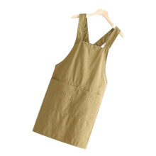 Eenvoudig waterdicht schort met water-oliebestendig-Khaki