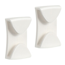Goggles Clip for Quick Setups on Helmets Ensuring-White