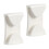 Goggles Clip for Quick Setups on Helmets Ensuring-White 1