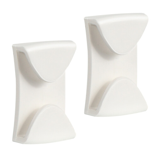Goggles Clip for Quick Setups on Helmets Ensuring-White